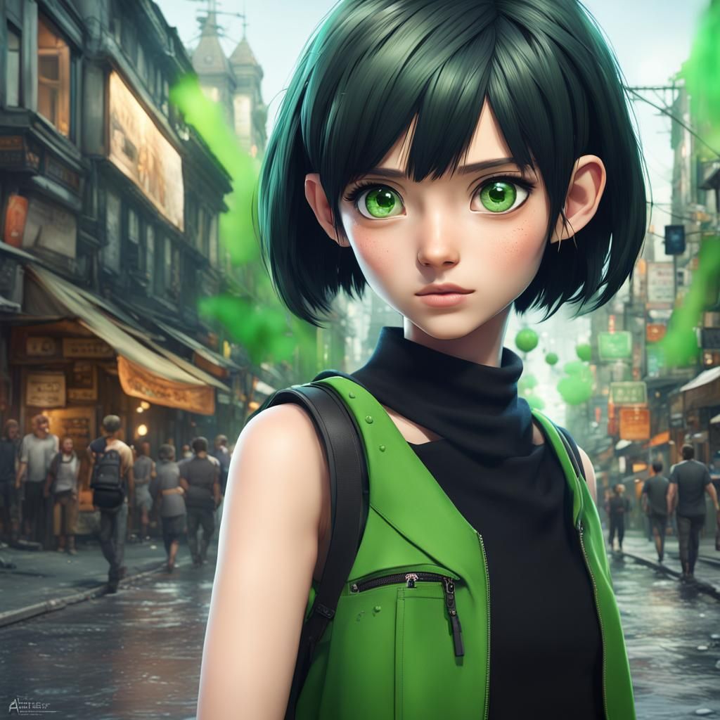 Big Green Eyes