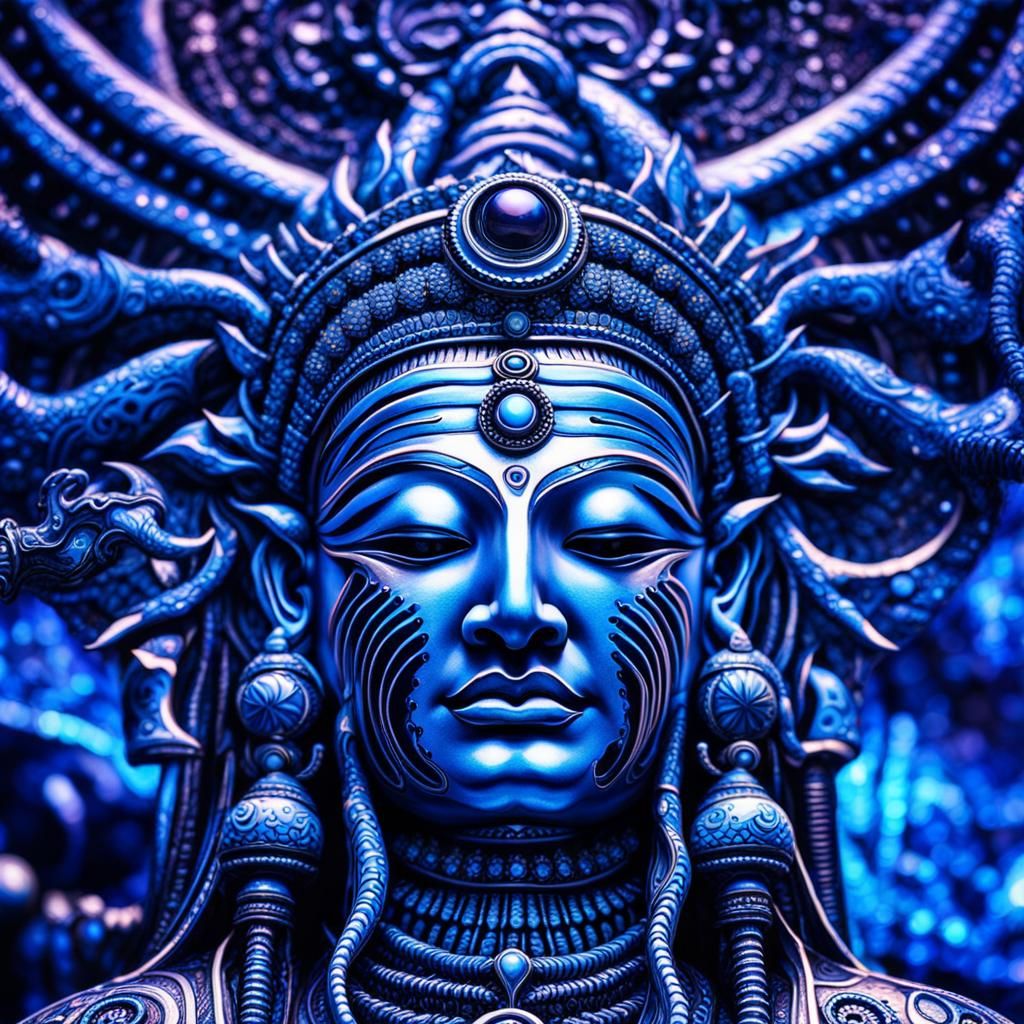 Psychedelic Astral Projection of Mahadeva in 8K