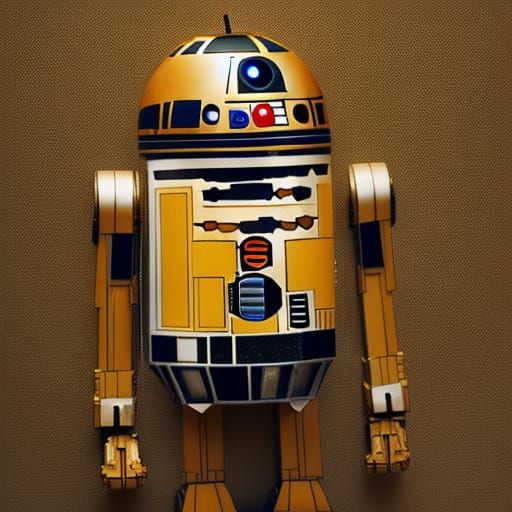 Star Wars Droid Party in Professional Photography Style