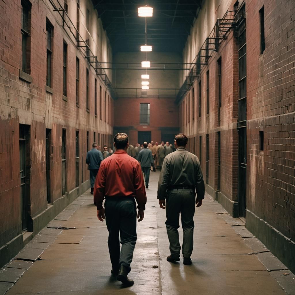 Andy Dufresne in Shawshank State Penitentiary