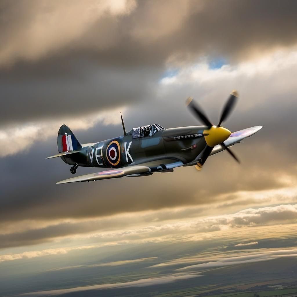 i edited my Supermarine Spitfire