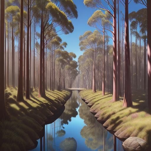 Surreal Reimagining of History in Fantasy Concept Art