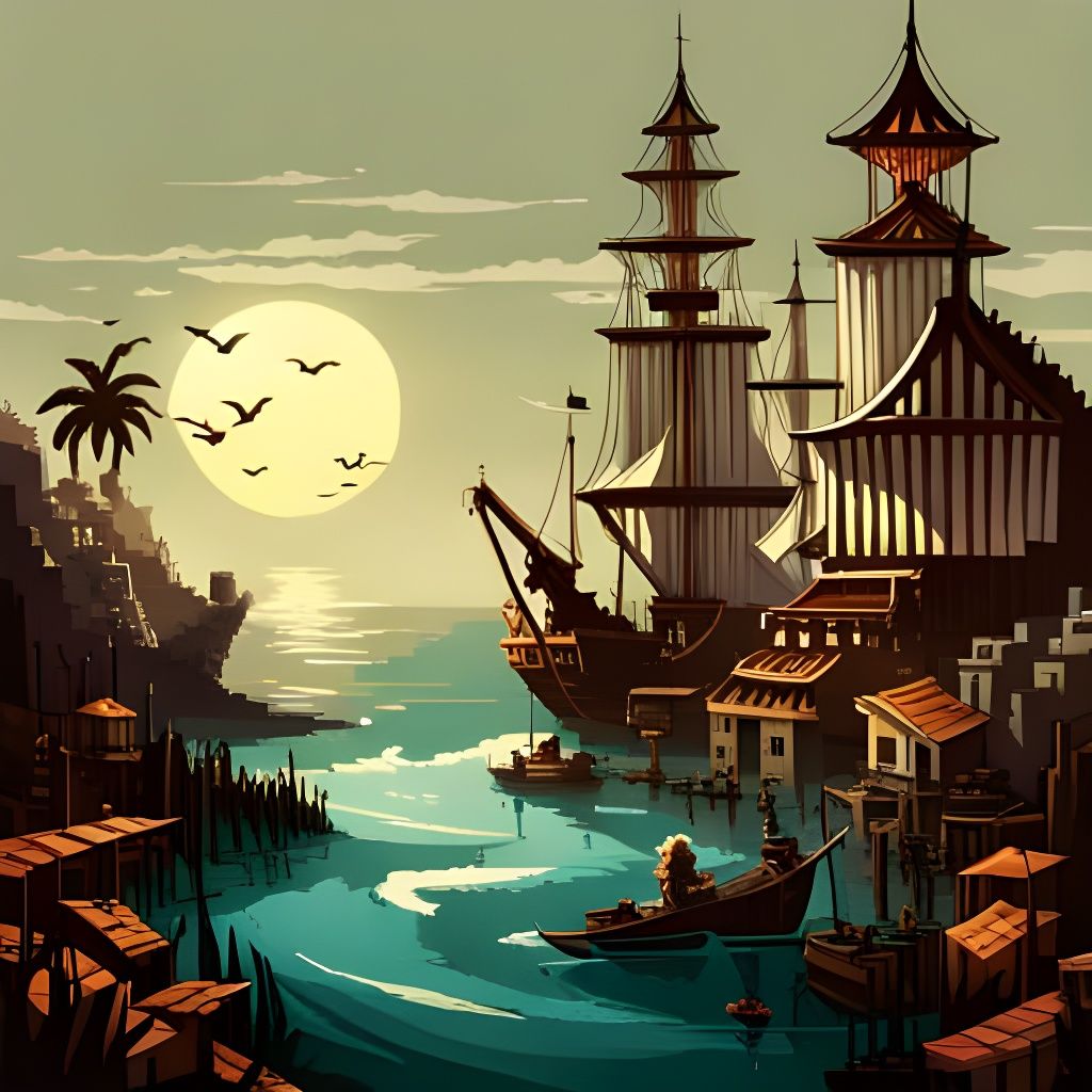 8-Bit Pixel Art Monkey Island Cover