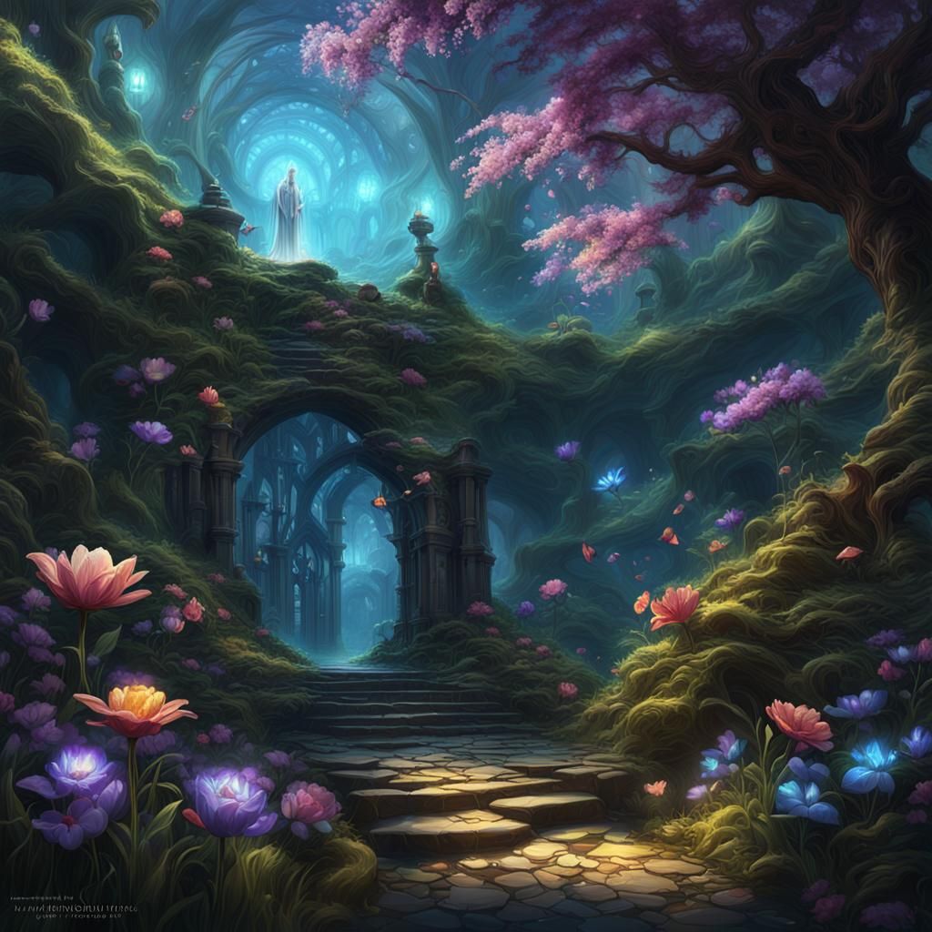 Soul's Spring: A Hyperdetailed Dark Fantasy Concept