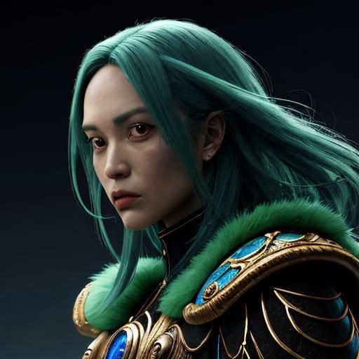 Dramatic Chiaroscuro Image with Realistic Details