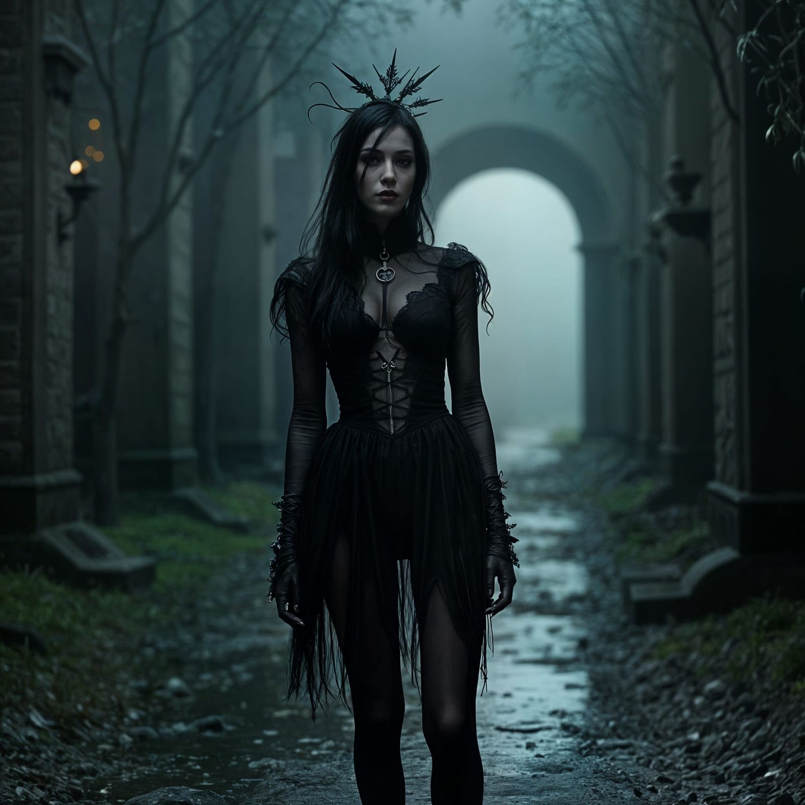 Ethereal Gothic Beauty