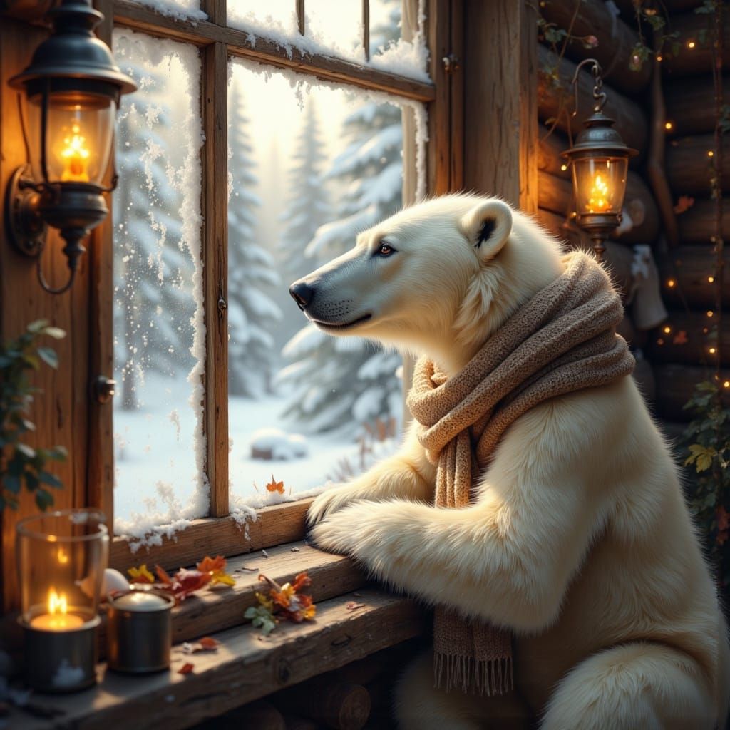 Percy enjoyed wearing Byron's scarf but his amusement was cu...