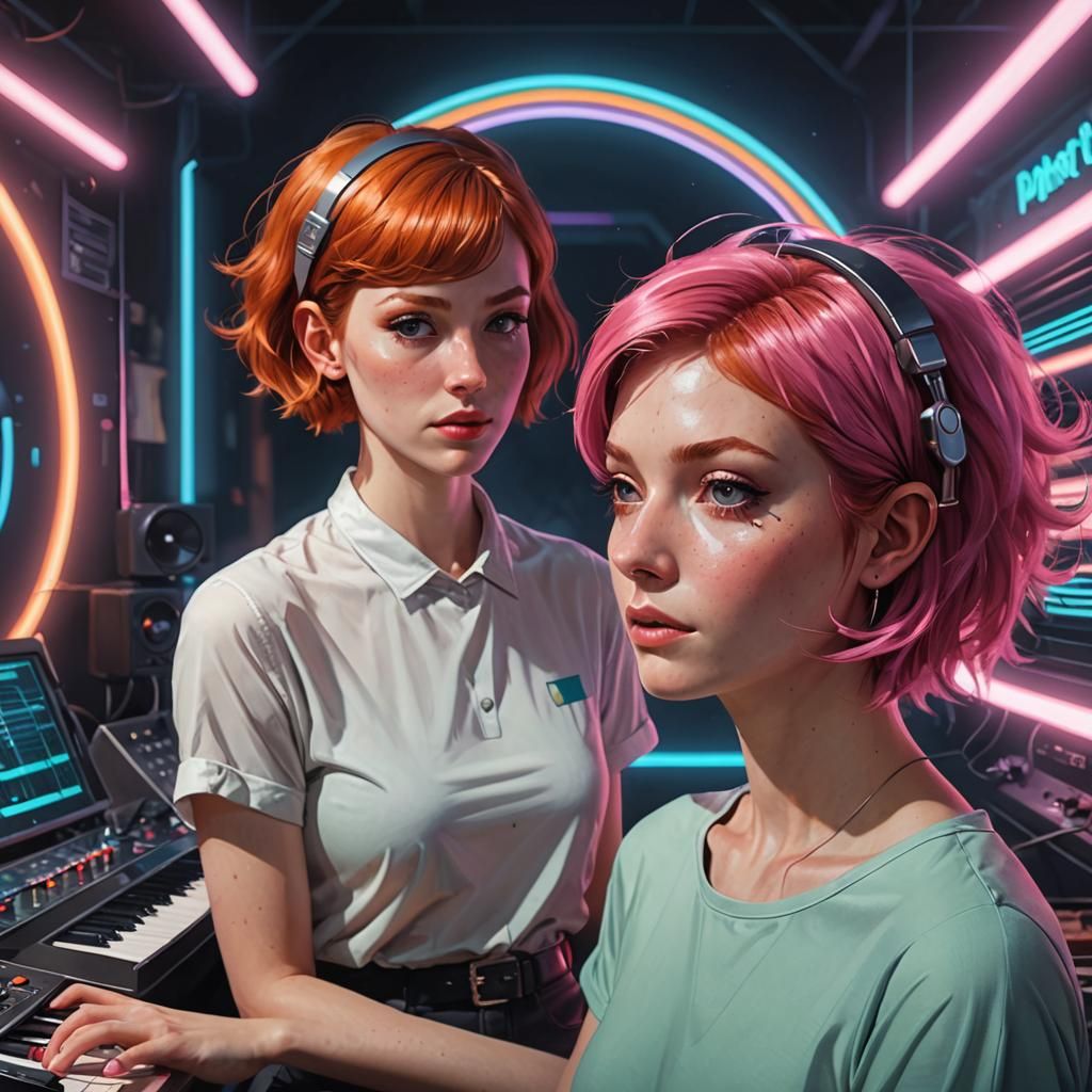 Hypnotized Girl Records Synthwave Cover Song