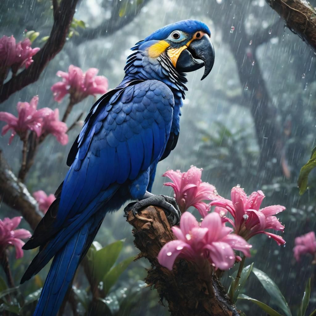 Hyacinth Macaw