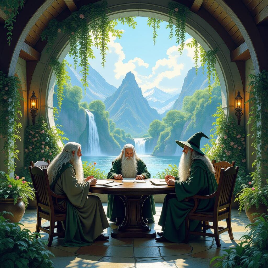 Rivendell Council Chamber: Mystical Realism in Middle-earth