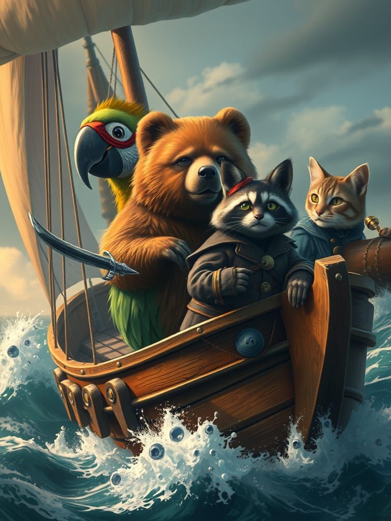 Animals as Pirates