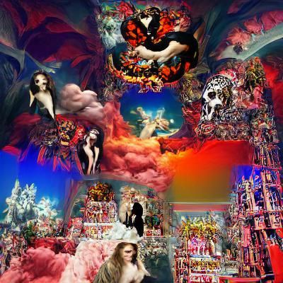 Heaven and Hell: A Digital Art Depiction