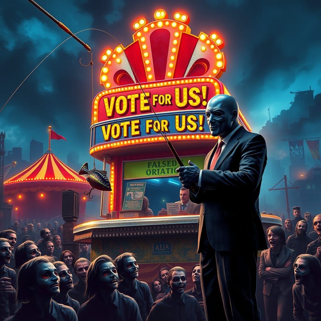 Republican Politician Traps Voters with False Promises in a....