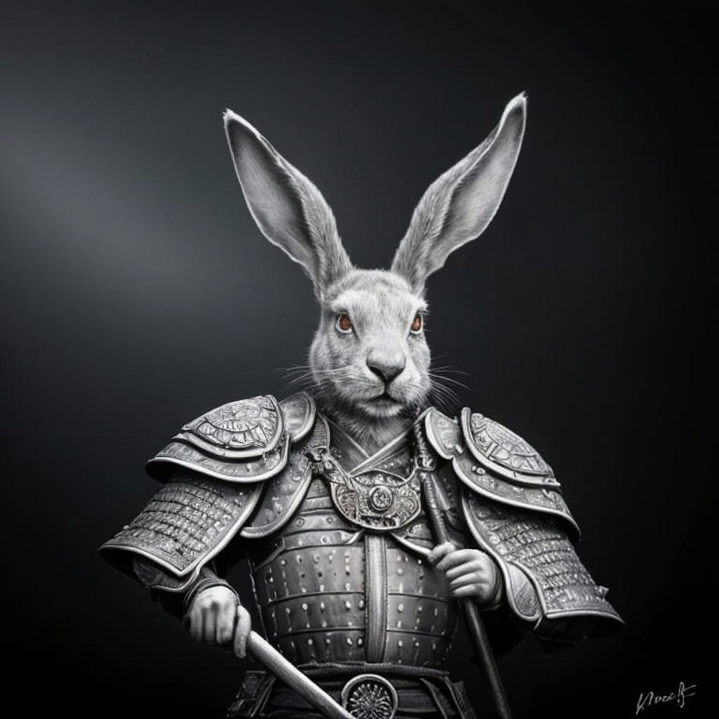 Rabbit warrior
