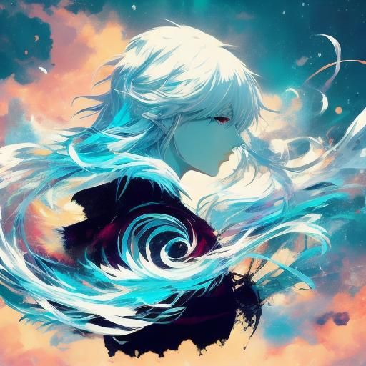 Anime Girl Digital Illustration