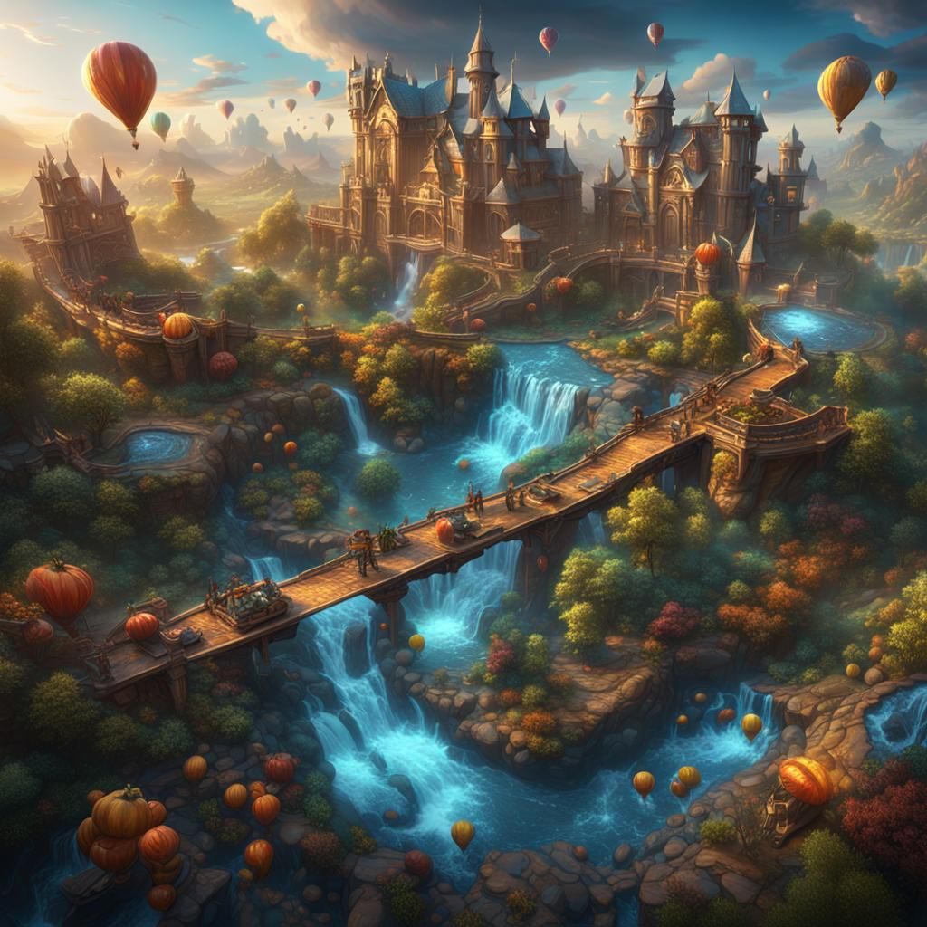 Fantastical Uno Reverse Card in Detailed Matte Painting