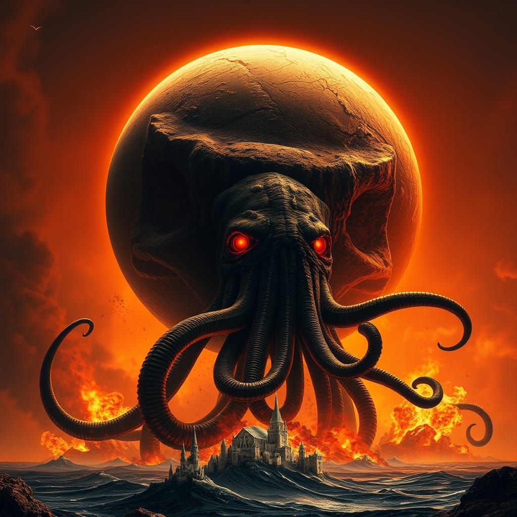 Skull Planet and Cthulhu End of Days