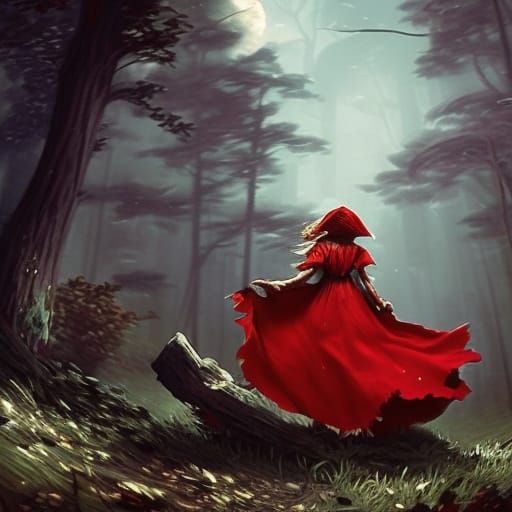 Little Red Riding Hood: Dark Fantasy Masterpiece