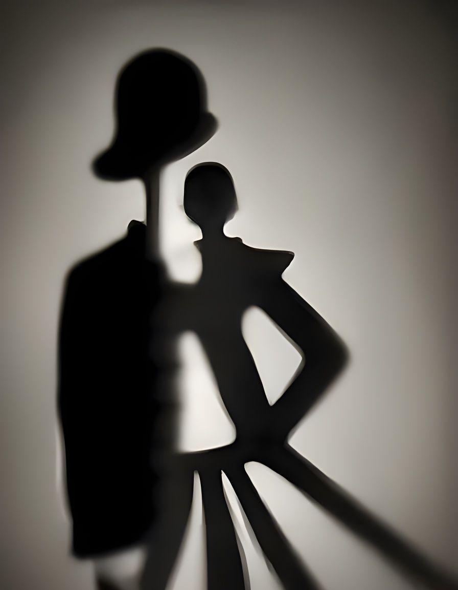 Film Noir Cafe at Night