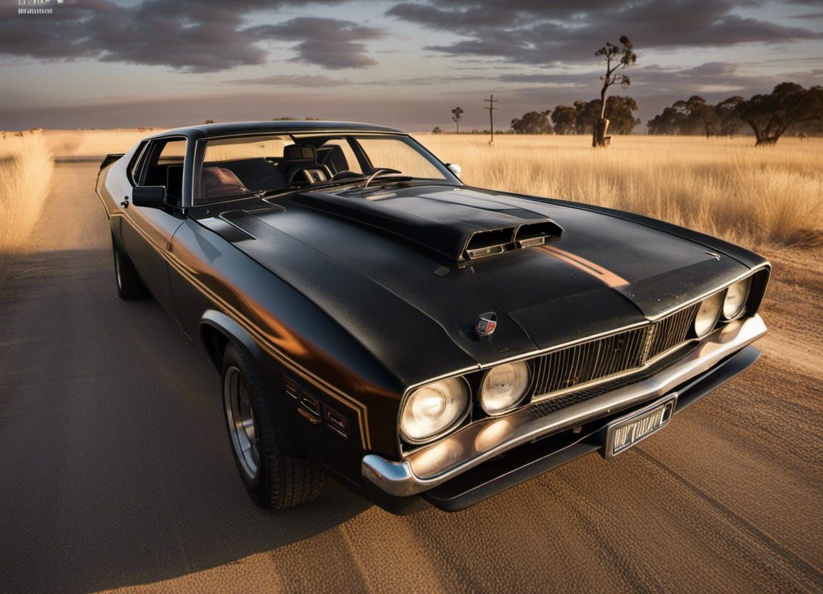 1973 Ford Falcon XB GT coupé, V8 / MAD MAX INTERCEPTOR- 1.0