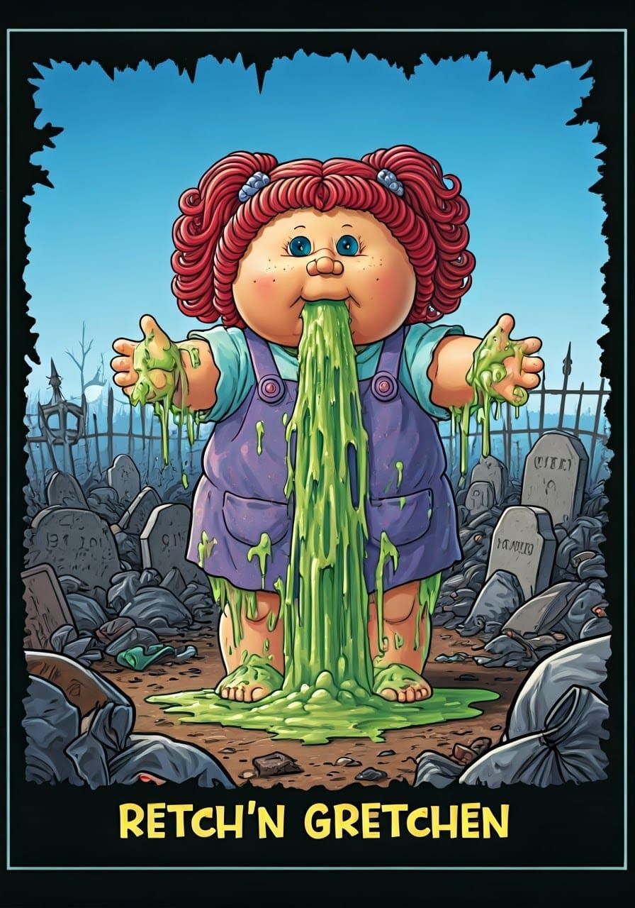 Retch'n Gretchen in Comic Realism