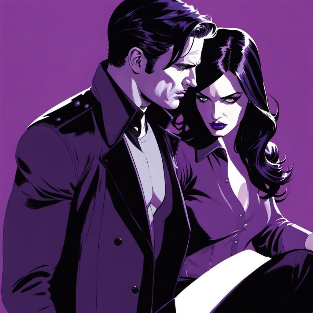 Jessica Jones in Comic Noir Expressionism