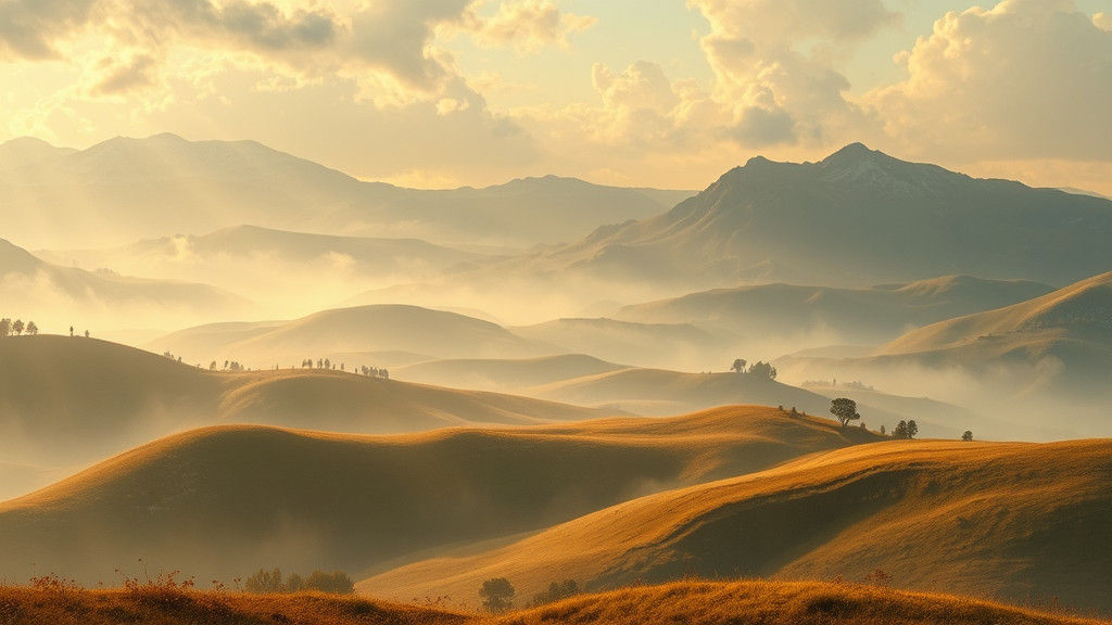 Dreamlike Landscape in the Style of Old Masters