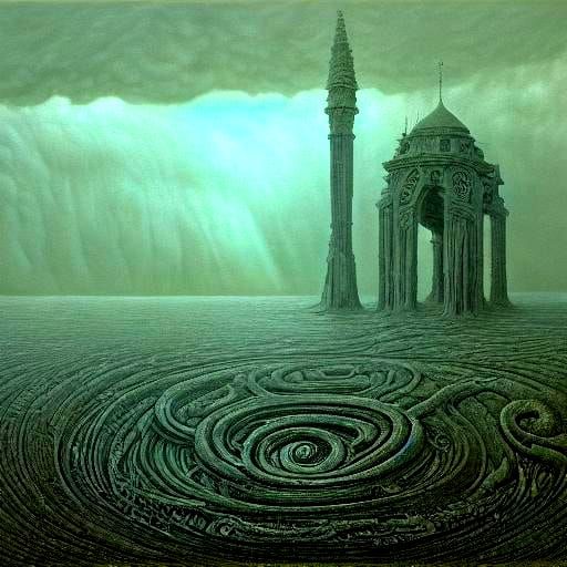 Ethereal Dreamscape: Inner World Consciousness