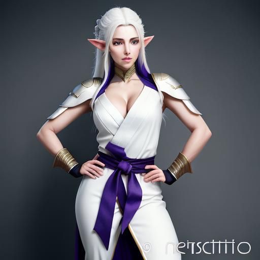 Photorealistic Portrait of Nero in Martial Arts Gi