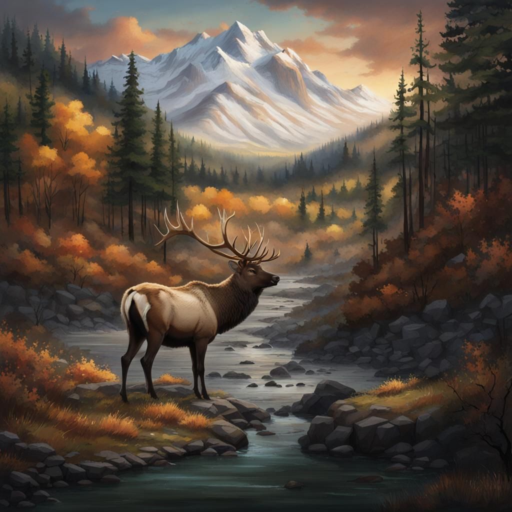 Majestic Elk Image