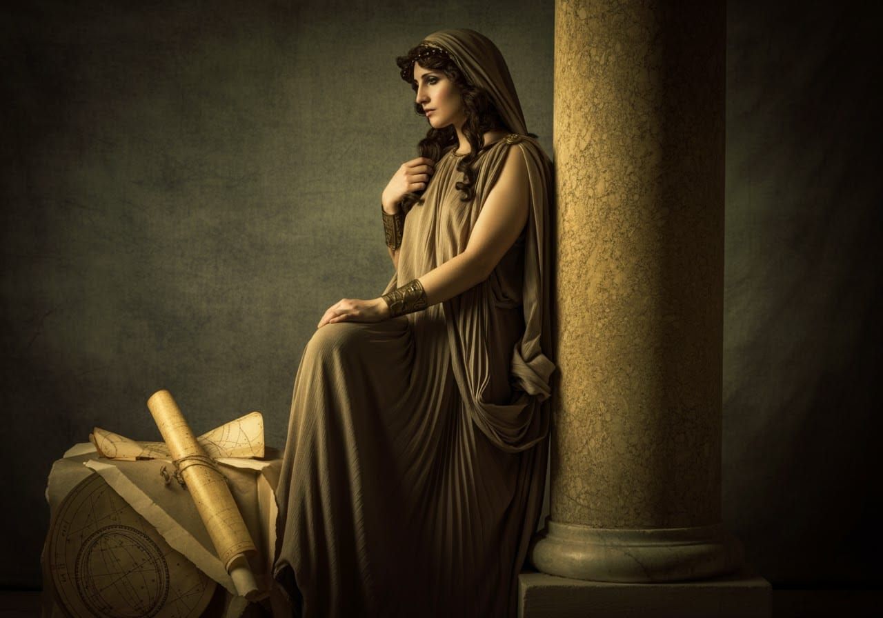 Hypatia of Alexandria: A Photorealistic Portrait