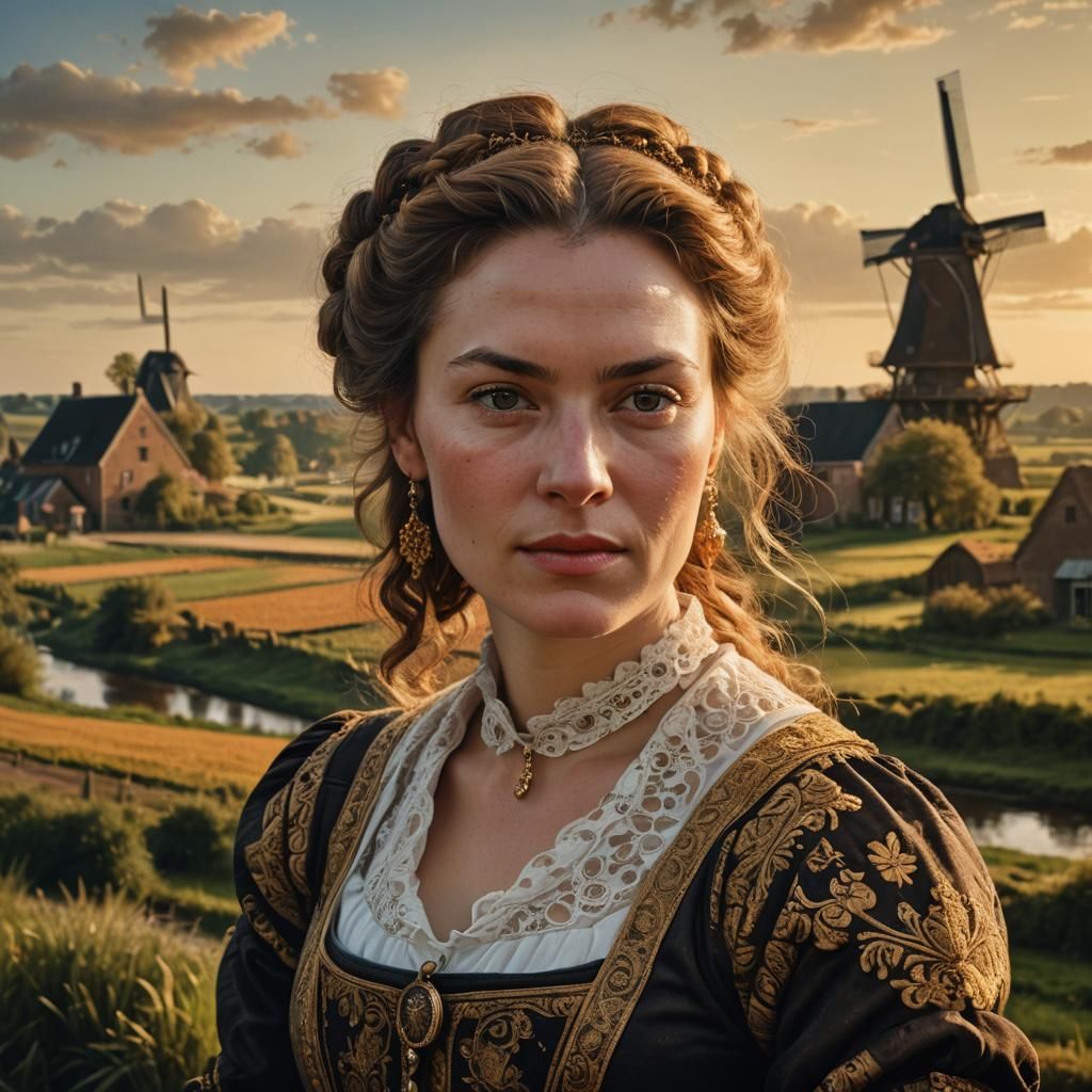 Golden Age Portrait of Petronella Aleman