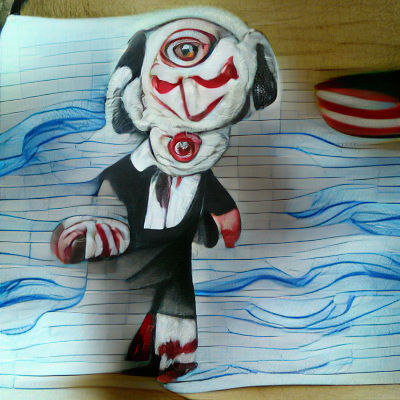 Billy the Puppet from Saw