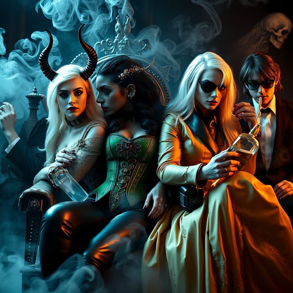 Gothic Goddesses in Dark Fantasy Art