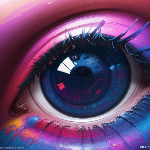 Colorful Candy Landscape with Giant Lollipop