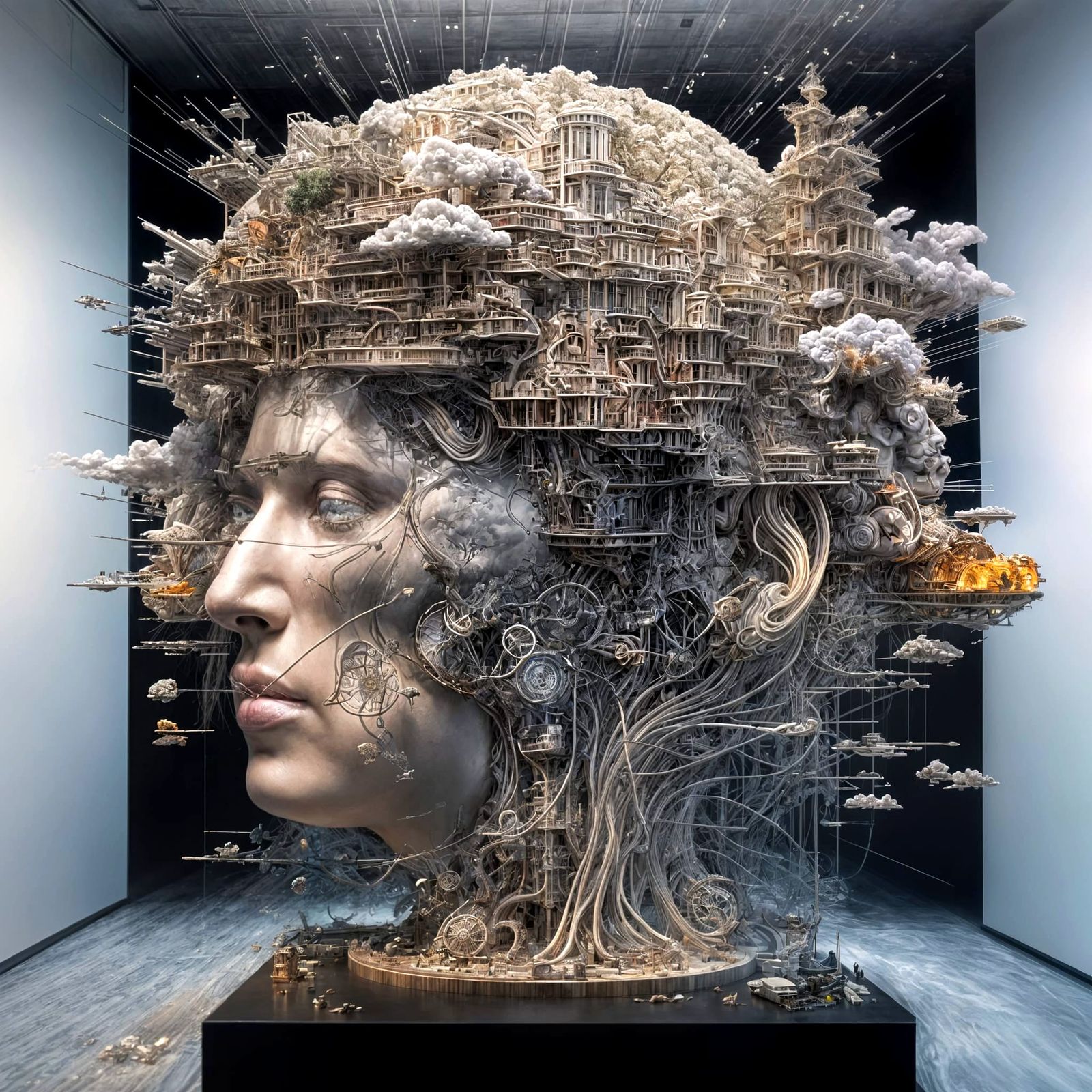 Deconstruction of Human Brain in Magical Realism