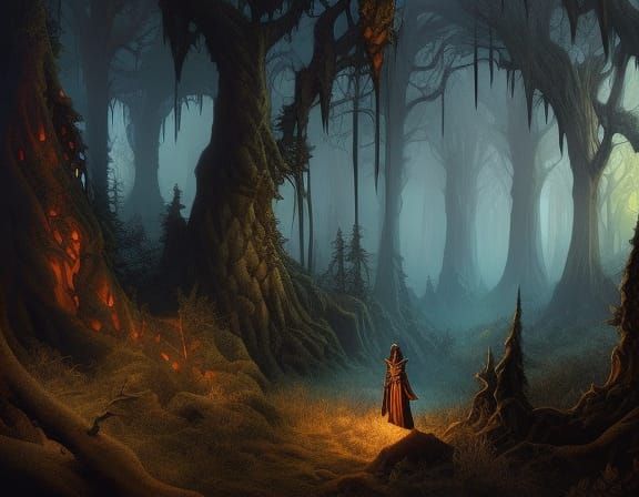 Spooky forest