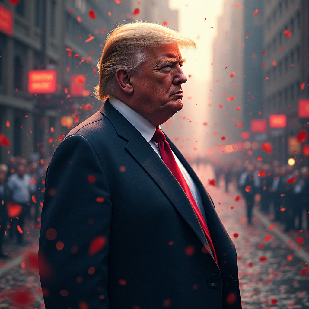Donald Trump as Fantasy Concept Art, 8K Resolution