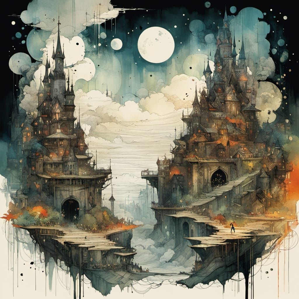 Magical Places: Spell Schools, Treasure Vaults, Cloud Castle...