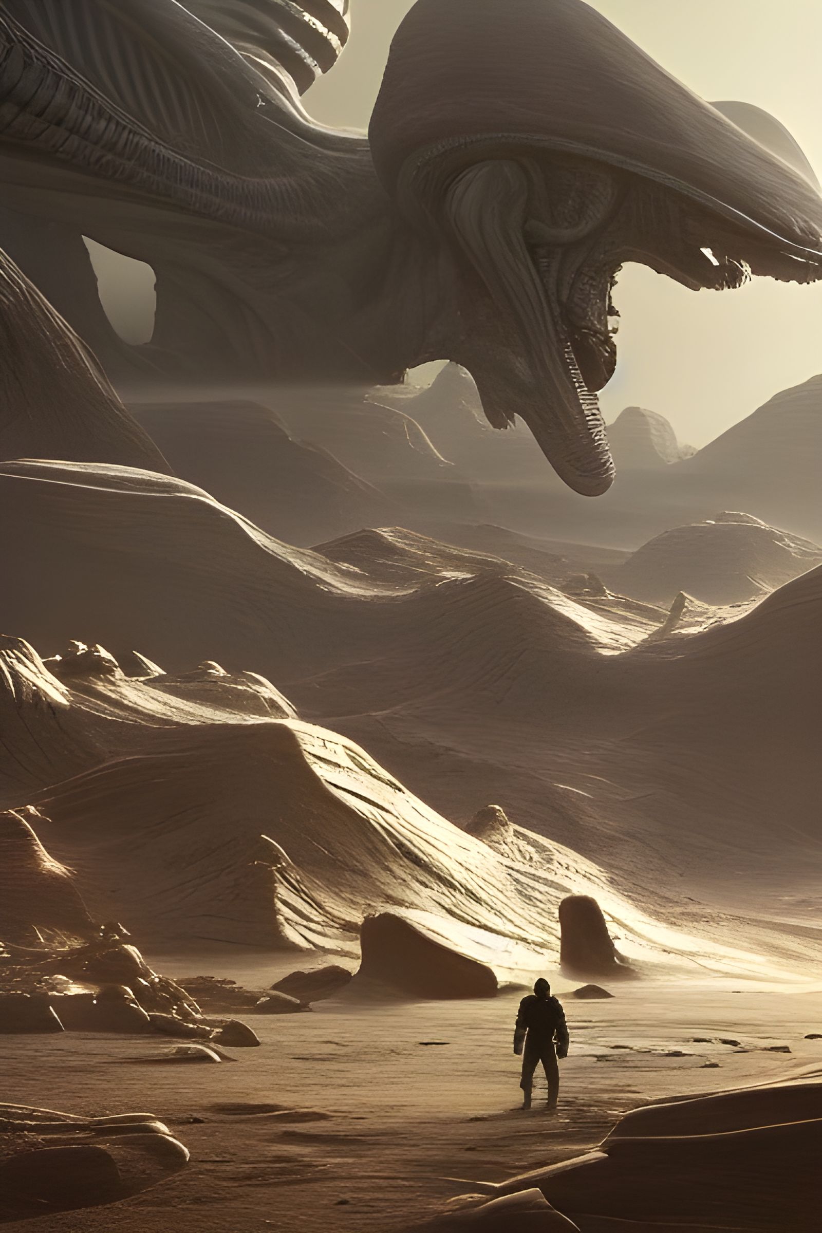 First Steps on Alien Planet: Sci-Fi Fortress