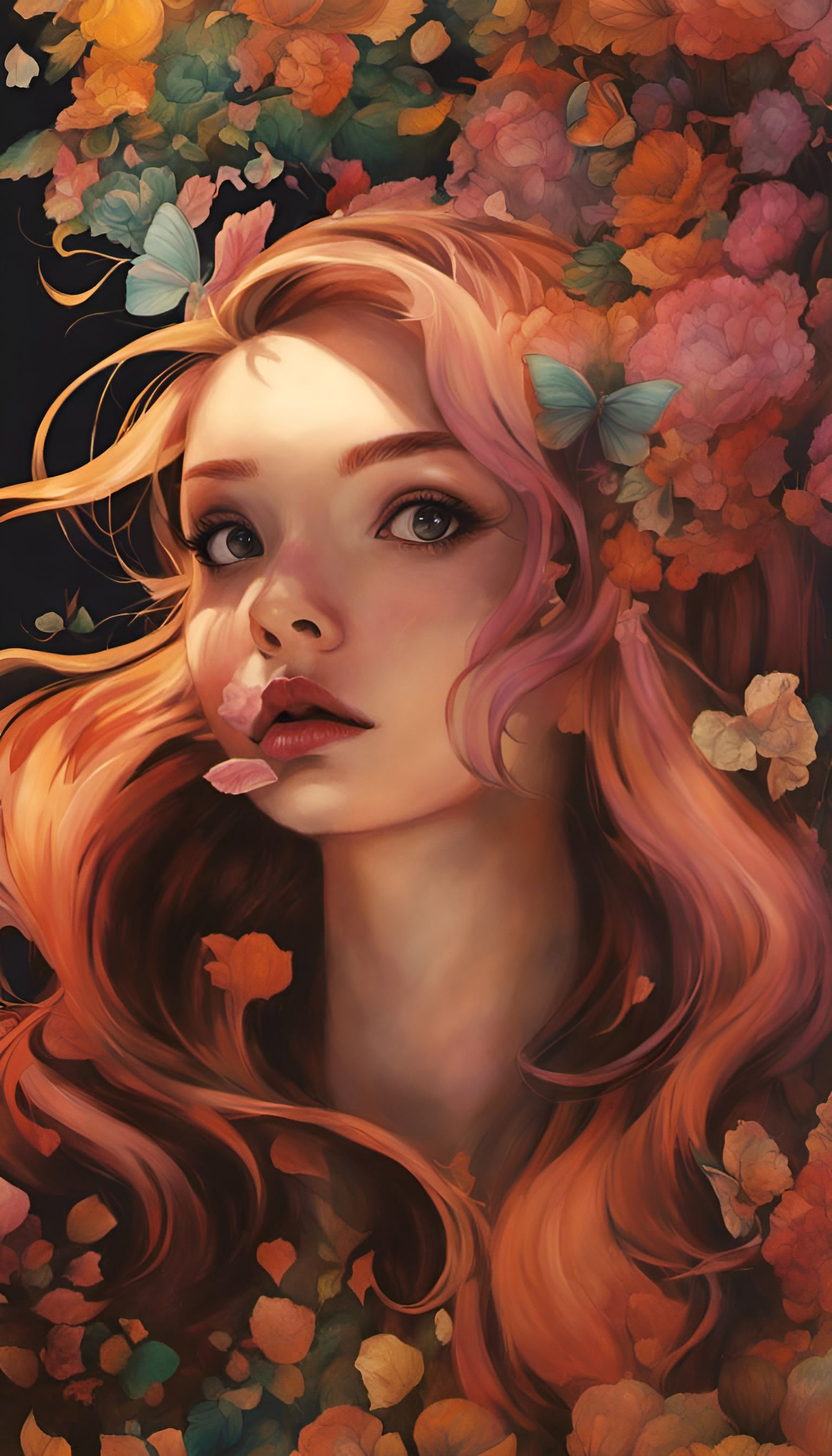 Ethereal Nymphs: A Modern Artistic Interpretation