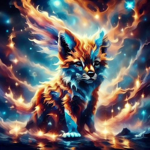 Futuristic DJ Wizard in Graffiti Art Style