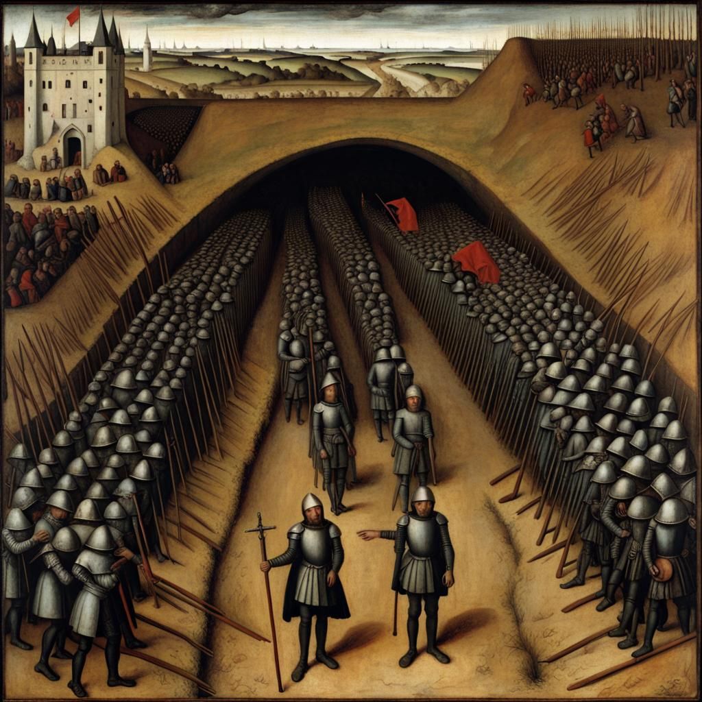 Trench Warfare in Renaissance Style