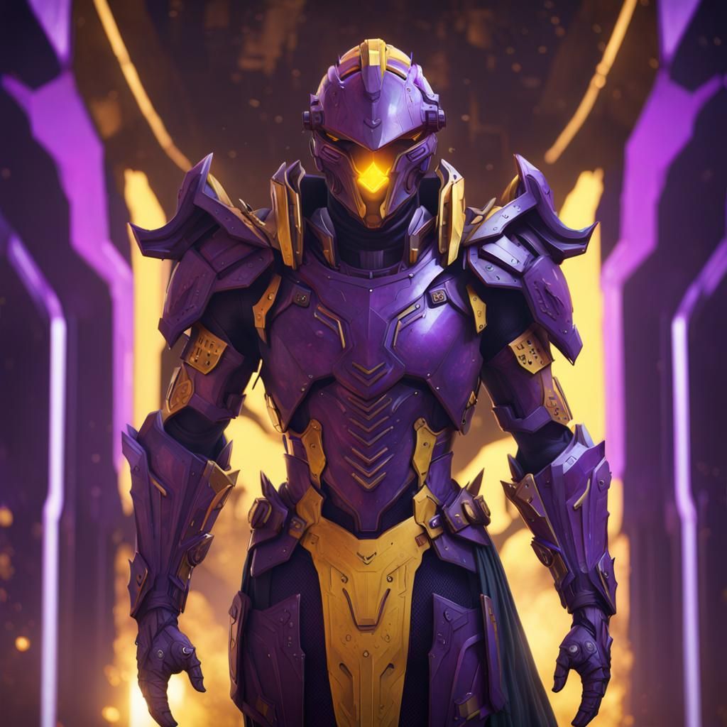 Futuristic Armor in Dark Fantasy Concept Art