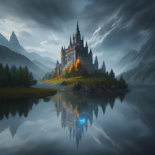 Hyperrealistic Wizard's Tale by Silver Lake