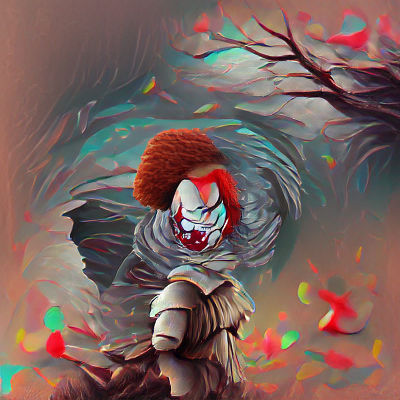 Scary Pennywise Clown from IT