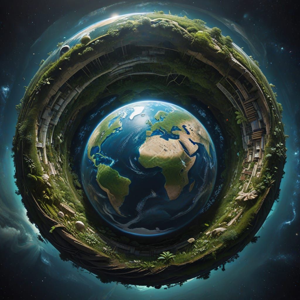 World Environment Day Poster: Mother Earth Concept