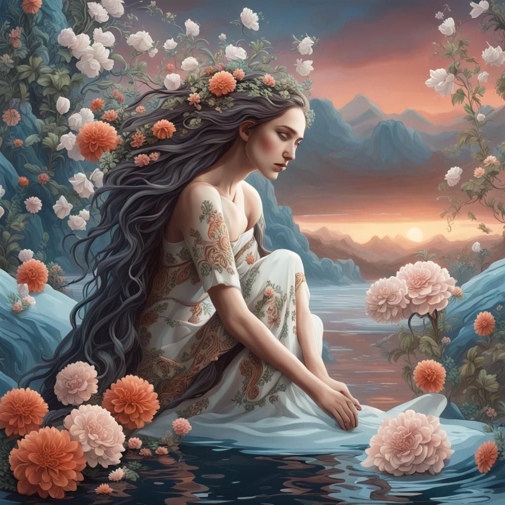 Empowered Growth in a Surreal Bloom of Self