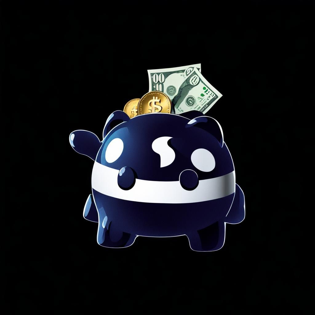 Futuristic Digital Currency Visualization