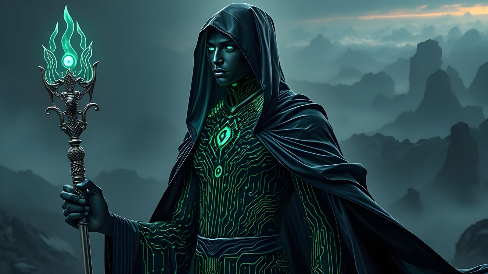 The Algorithm, a Majestic Deity in a Fusion of Ancient Gods